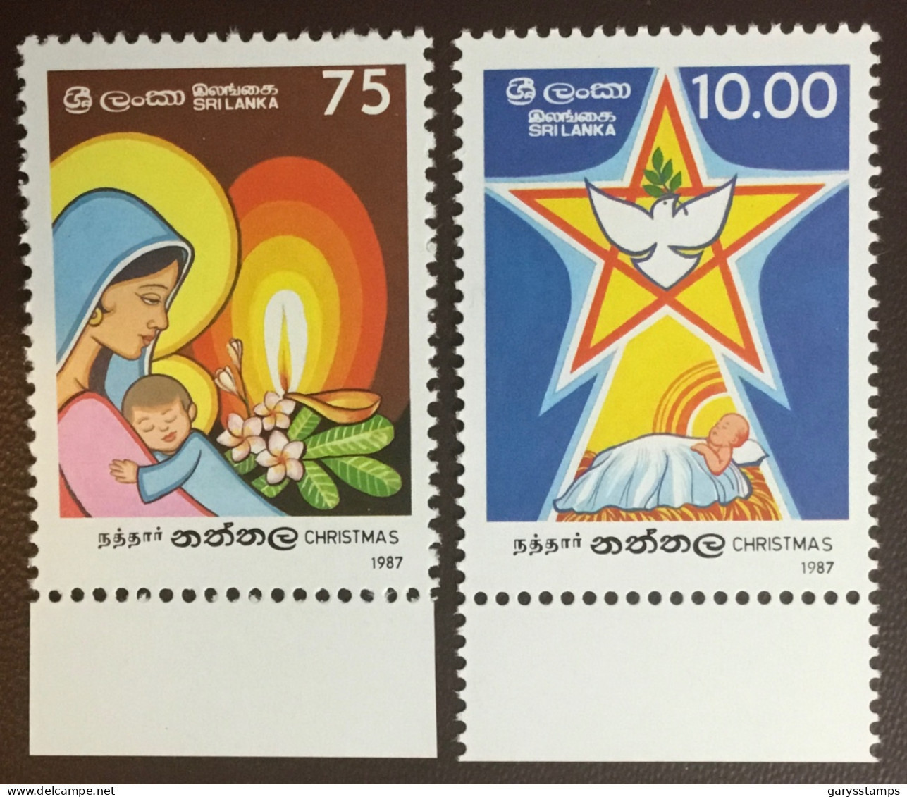 Sri Lanka 1987 Christmas MNH - Sri Lanka (Ceylon) (1948-...)