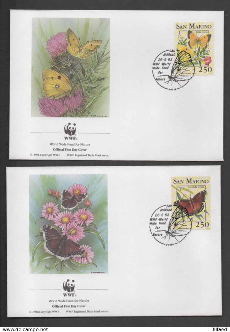 FDC WWF: San Marino 26-5-93 - FDC