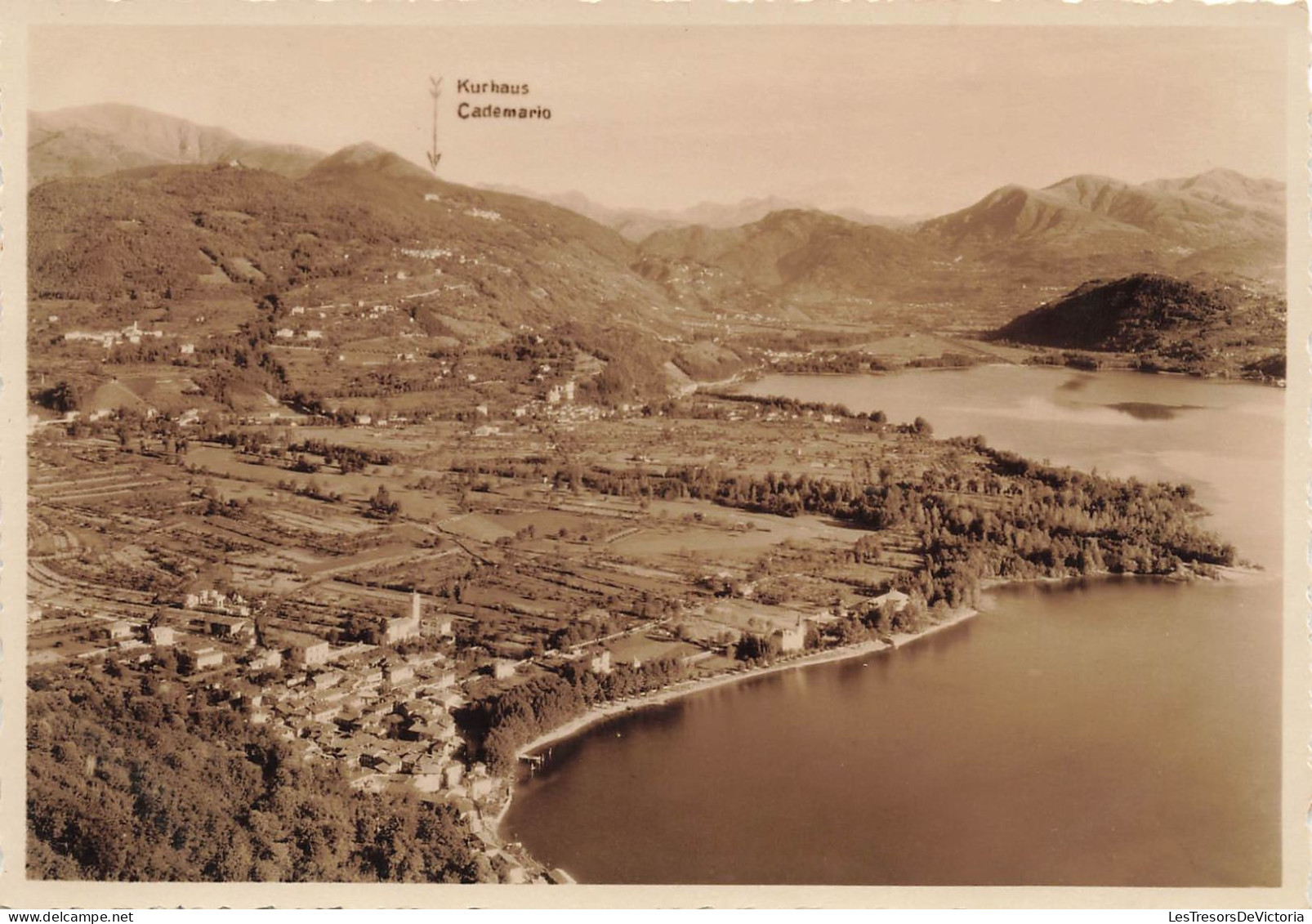 LIECHTENSTEIN - Kurhaus Cademario - Carte Postale Ancienne - Liechtenstein