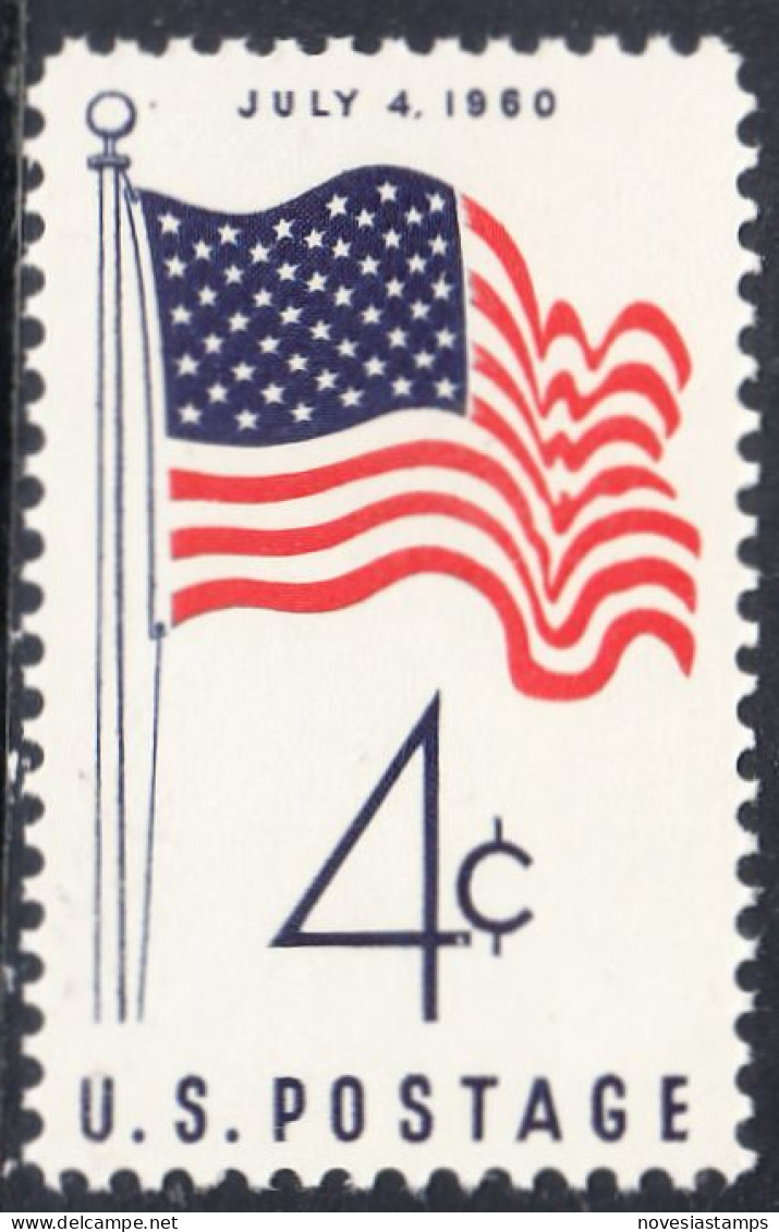 !a! USA Sc# 1153 MNH SINGLE - 50-Star-Flag - Ungebraucht