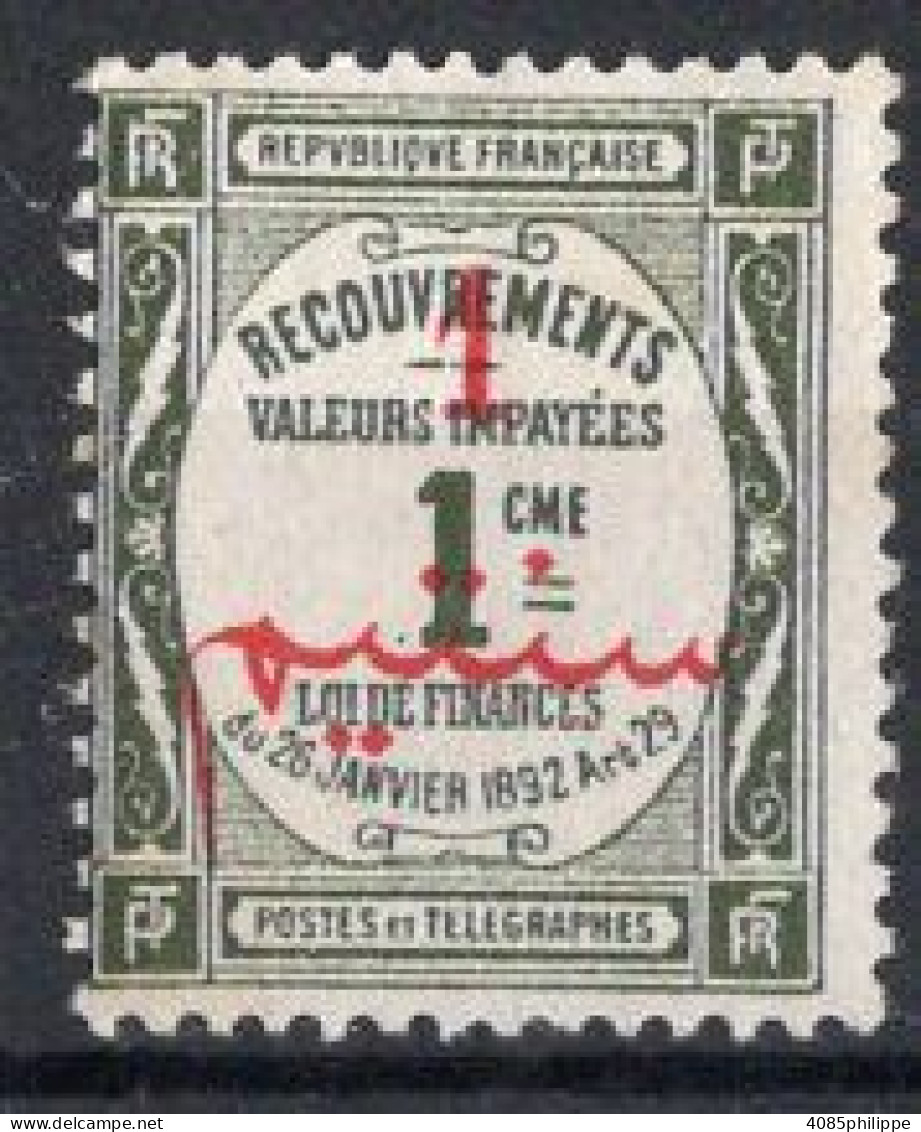 MAROC Timbre-Taxe N°13** Neuf Sans Charnière TB Cote : 6.50€ - Strafport