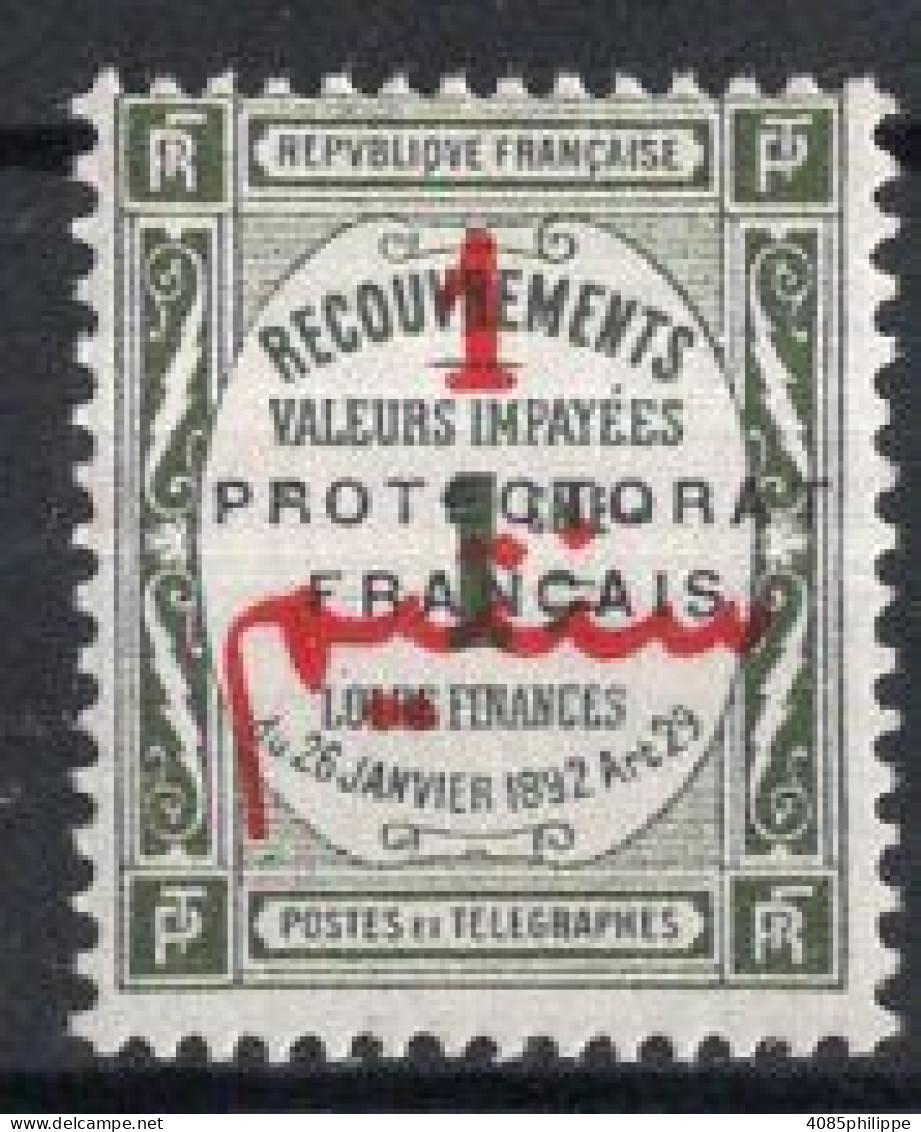 MAROC Timbre-Taxe N°23** Neuf Sans Charnière TB Cote : 3.50€ - Timbres-taxe