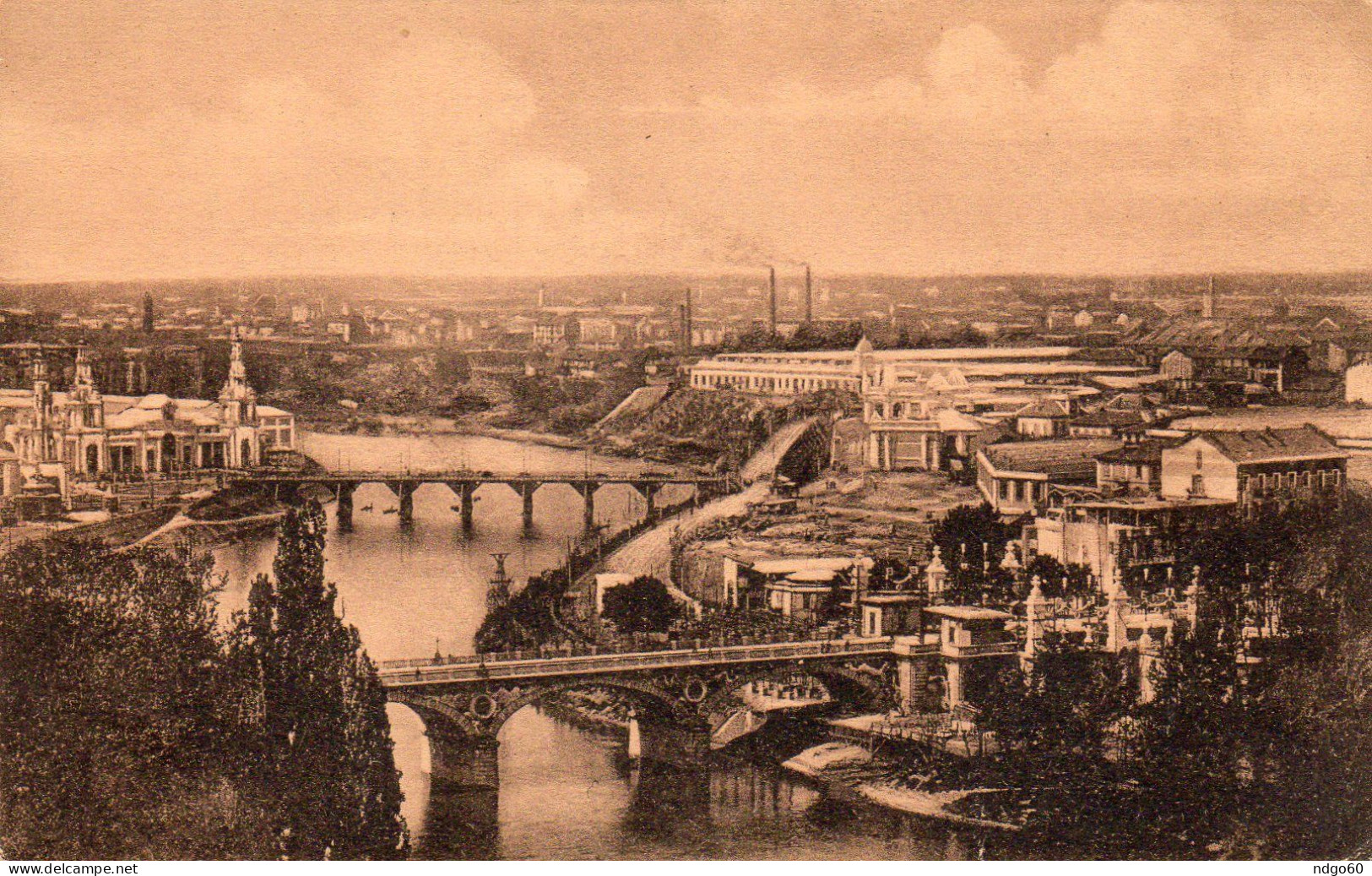 Torino - Esposizione Internazionale 1911 - Panorama - Ausstellungen