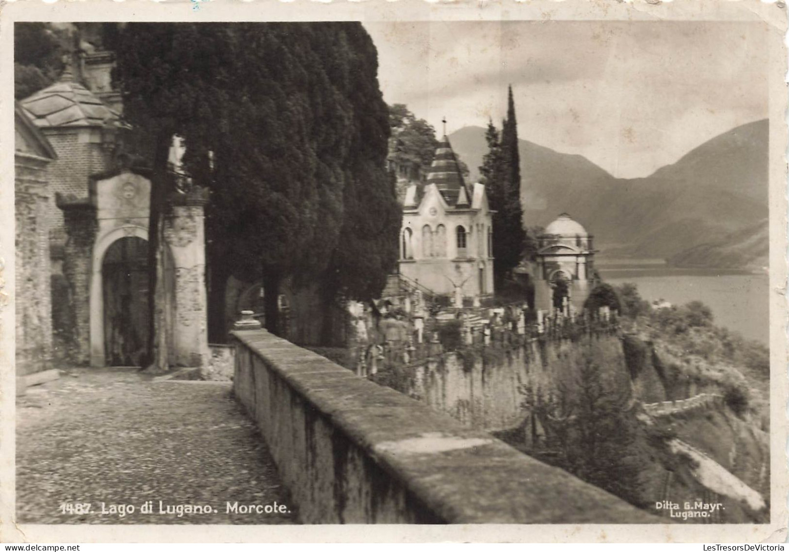 SUISSE - Morcote - La Go Di Lugano - Carte Postale Ancienne - Morcote