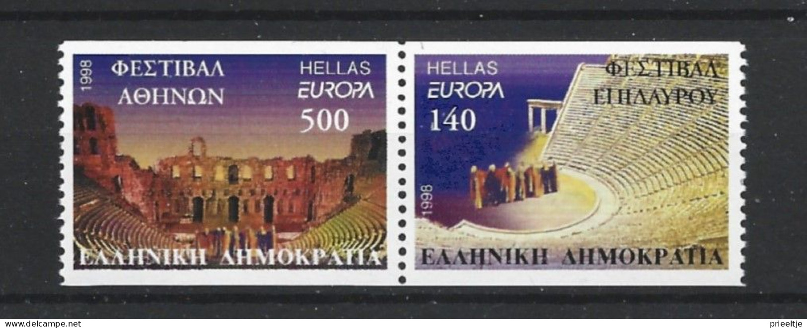 Greece 1998 Europa Pair Y.T. 1964/1965 ** - Neufs