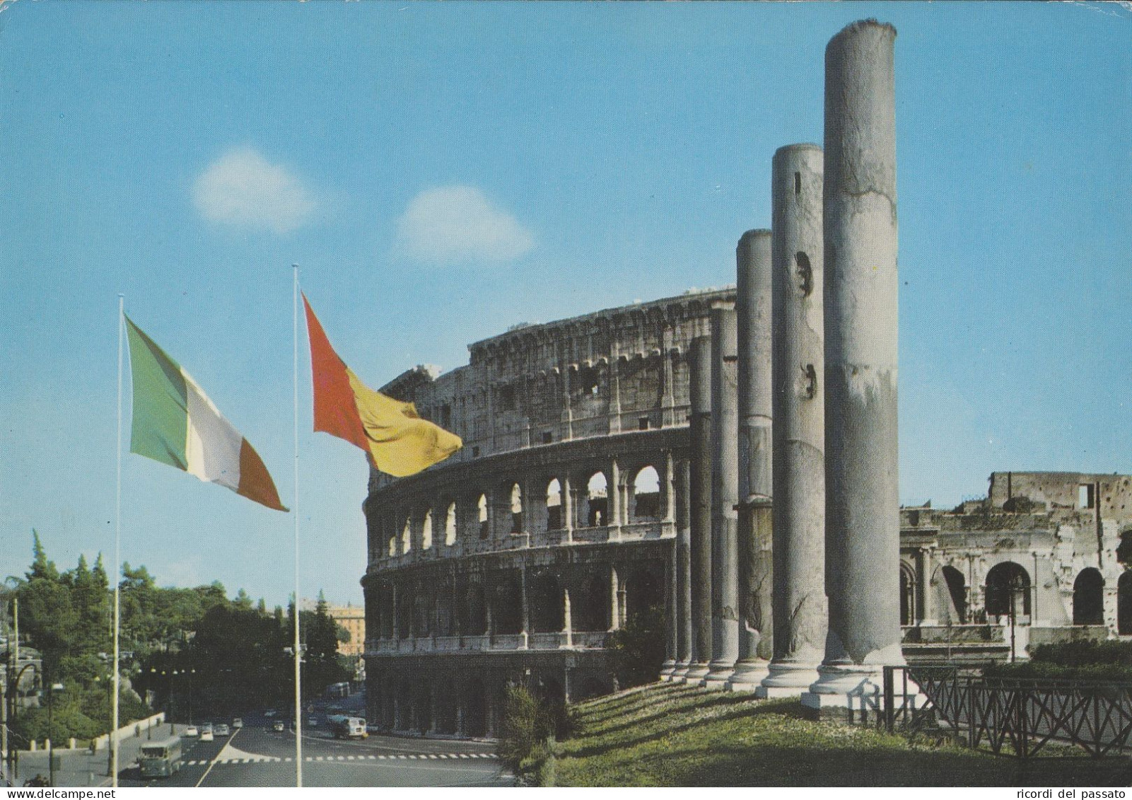 Cartolina Roma - Il Colosseo - Colisée