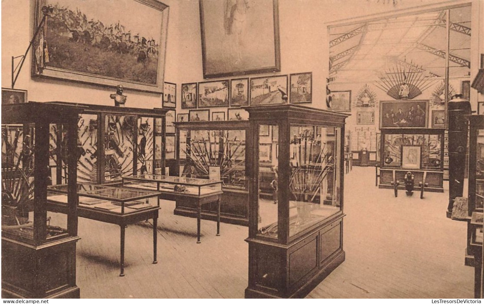 MILITARIA - Musée Royal De L'Armée, Bruxelles - Période Française 1792 - 1814 Et Waterloo 1815 - Carte Postale Ancienne - Other Wars