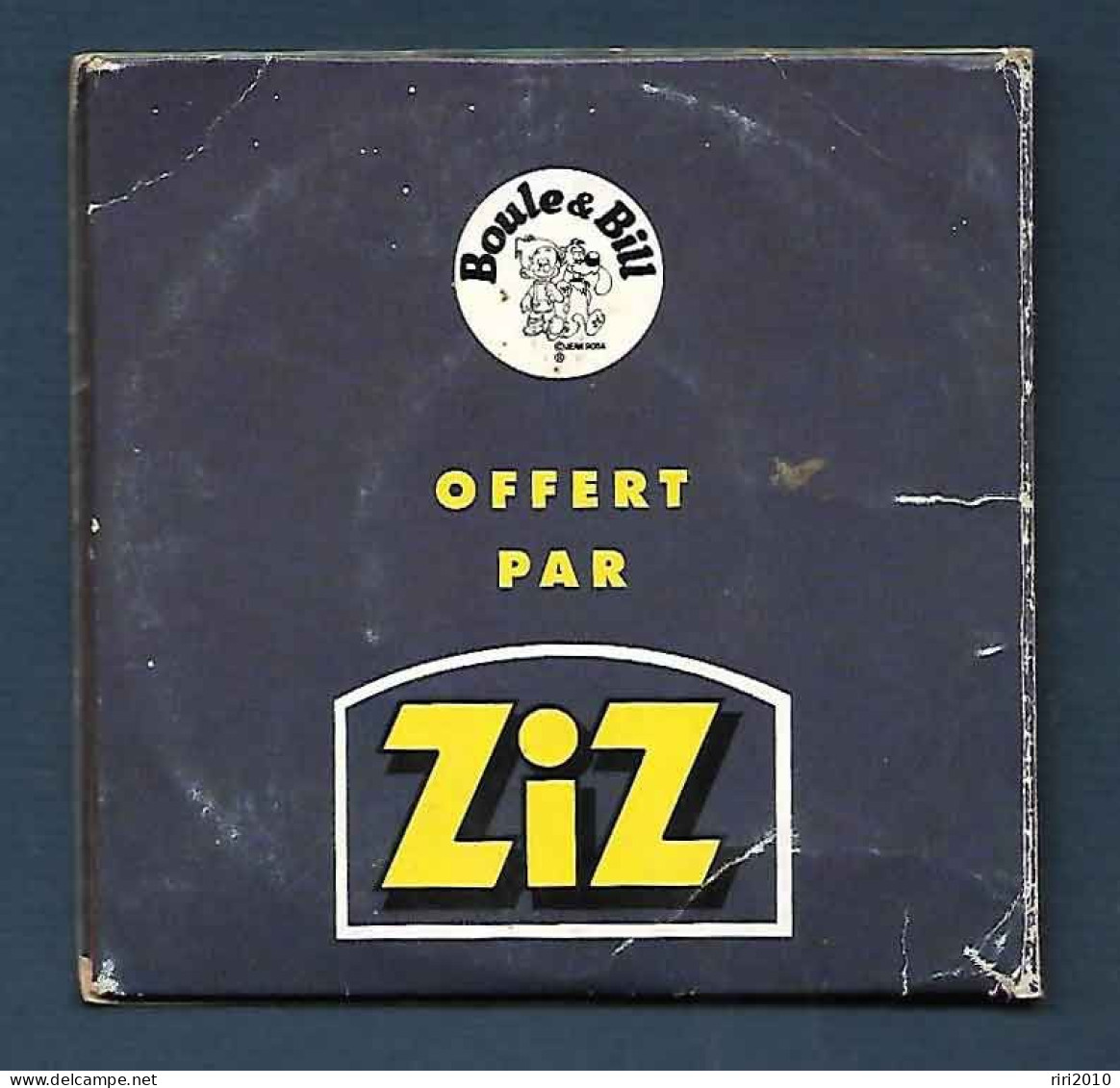 Mini CD Boule & Bill - Boule à La Chasse - Publicité ZIZ - Platen & CD