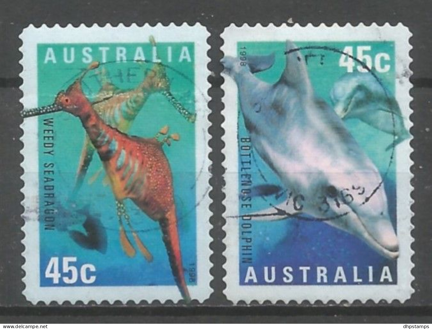 Australia 1998 Planet Ocean S.A. Y.T. 1716/1717 (0) - Used Stamps