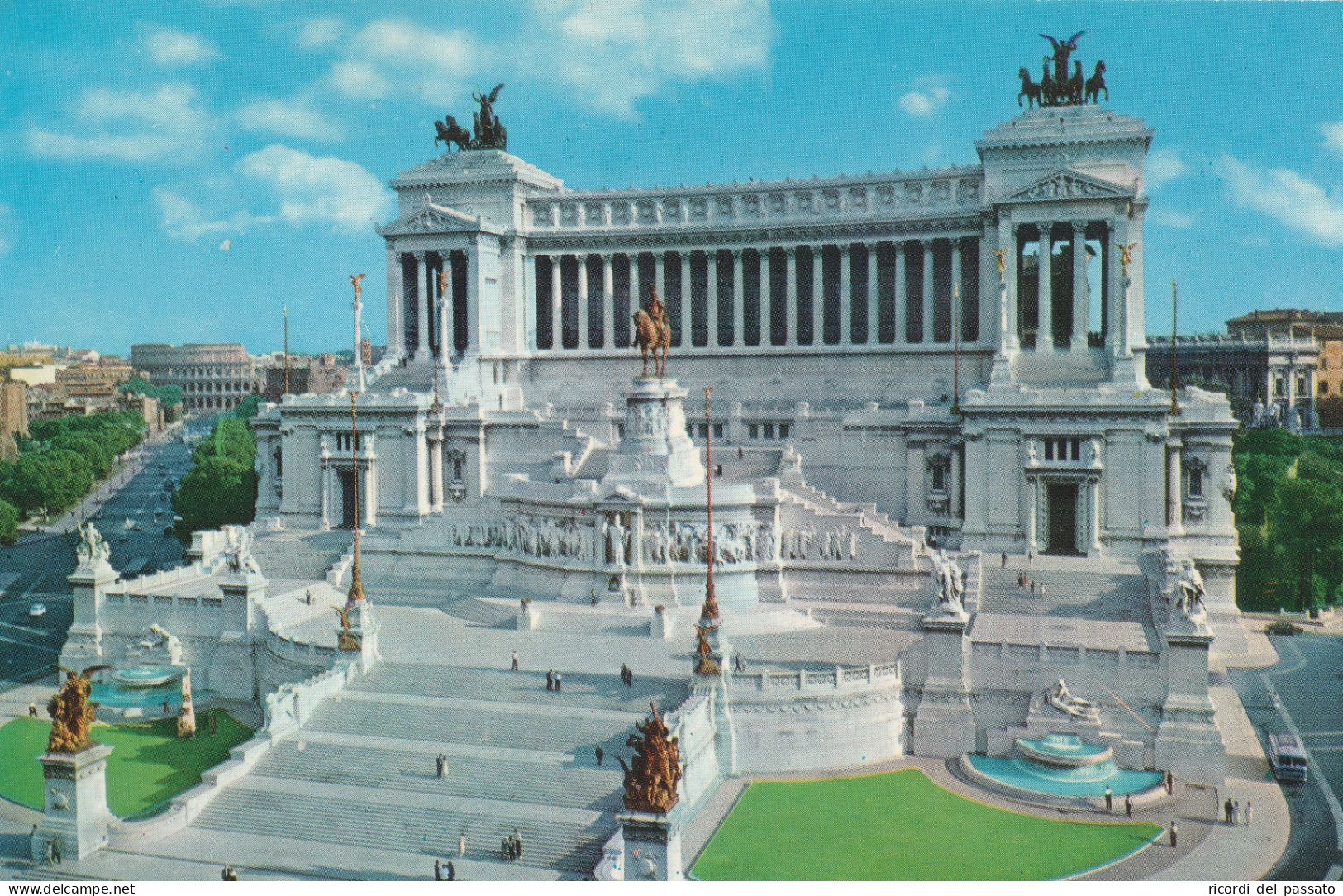 Cartolina Roma - Altare Della Patria - Altare Della Patria