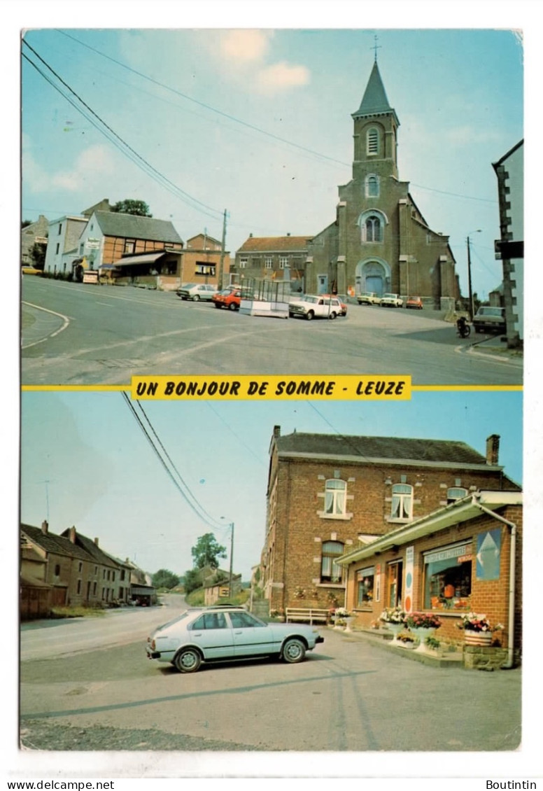 Somme Leuze Eglise Magasin Tirtiaux - Somme-Leuze