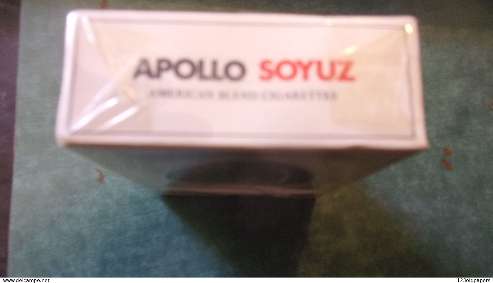 RARE PAQUET PLEIN SOUS BLISTER URSS USA APOLO SOYUZ 1975 CIGARETTES USRR VOIR HISTORIQUE - Autres & Non Classés