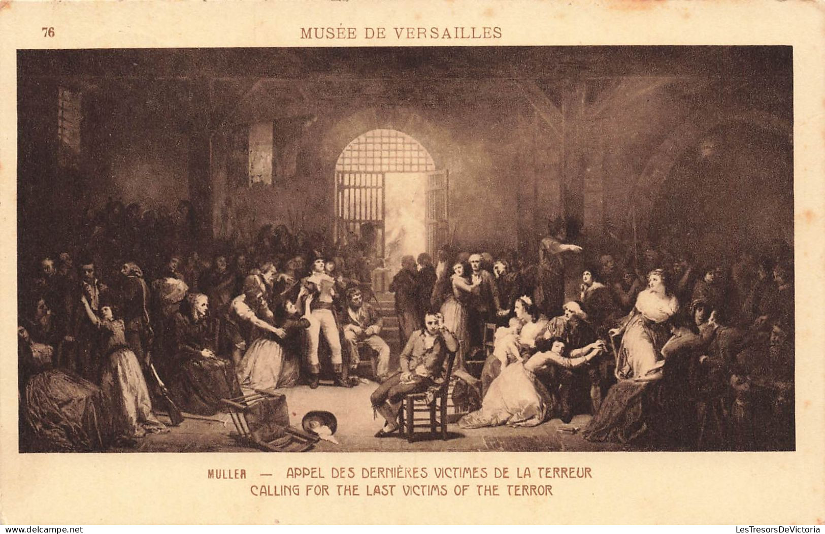 MUSEE - Musée De Versailles - Muller - Appel Des Dernières Victimes De La Terreur - Carte Postale Ancienne - Museos