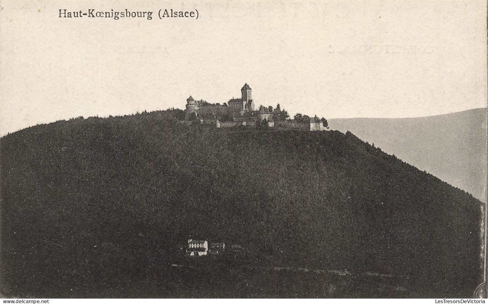 FRANCE - Haut Koenigsbourg (Alsace) - Vue Générale -  L L  - Carte Postale Ancienne - Alsace