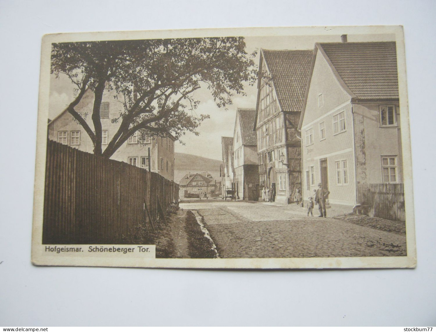 Hofgeismar , Strasse, Seltene   Karte Um 1912 - Hofgeismar