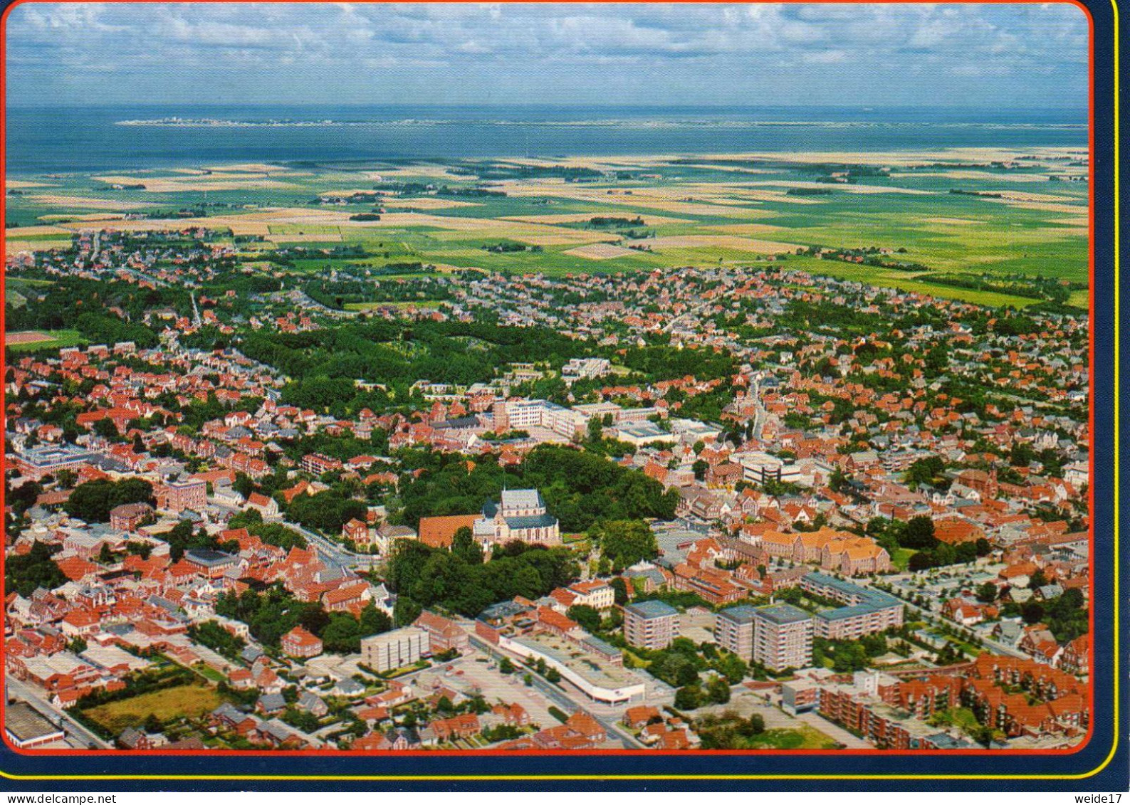 05426 - Nordseebad NORDEN-NORDDEICH - Blick Auf Die Ortschaft - Norden