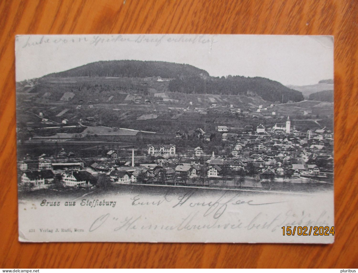 GRUSS AUS STEFFISBURG 1906 TO RUSSIA - Steffisburg