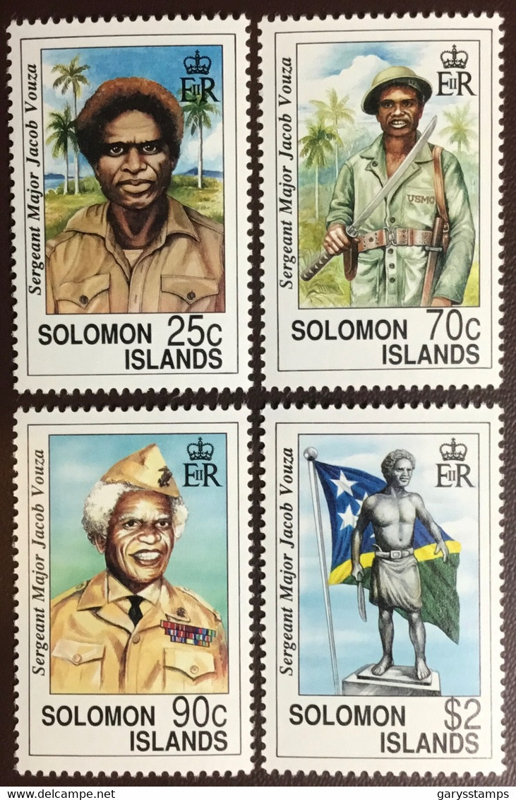 Solomon Islands 1992 Jacob Vouza MNH - Islas Salomón (1978-...)