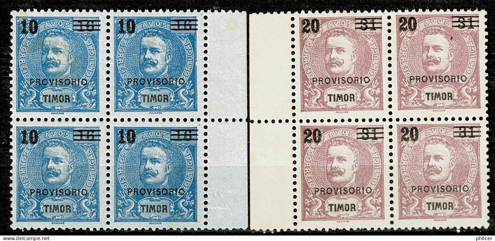 Timor, 1899, # 74/5, MNG - Timor