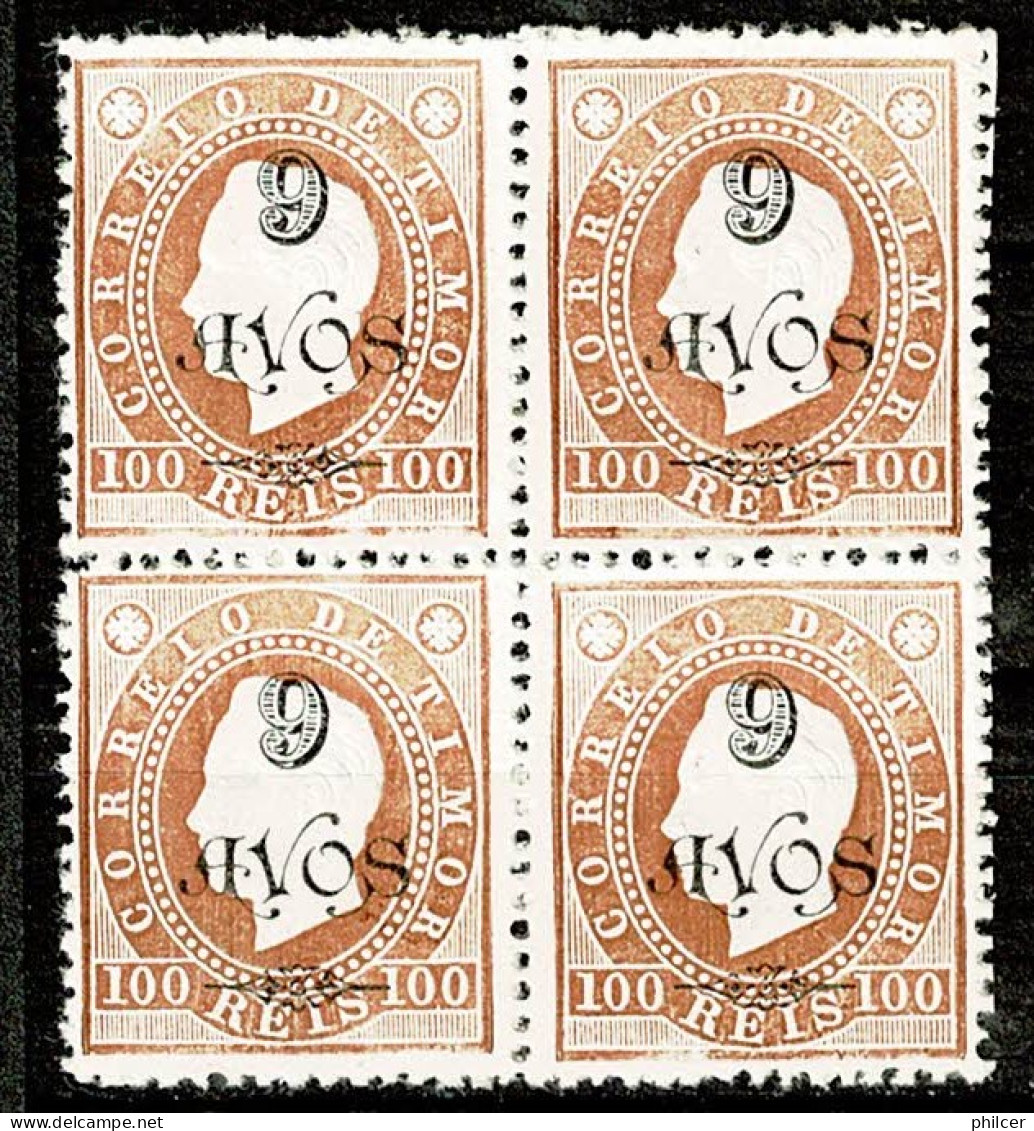 Timor, 1902, # 81, MNG - Timor