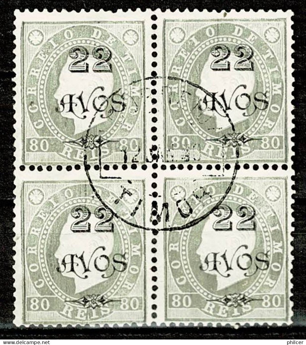 Timor, 1902, # 84, Used - Timor