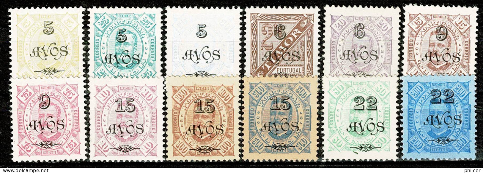 Timor, 1902, # 85/96, MNG - Timor