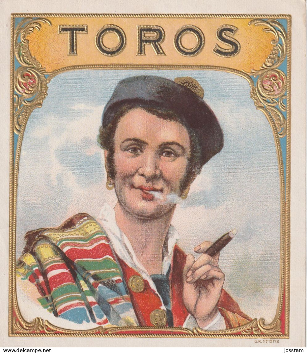 Cigar Label 750  , Sigarenbanden Vitolas ,etiketten - Etiquettes