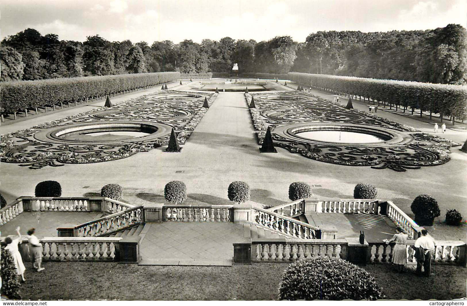 Germany Bruhl Schloss Augustusburg Gartenparterre - Brühl