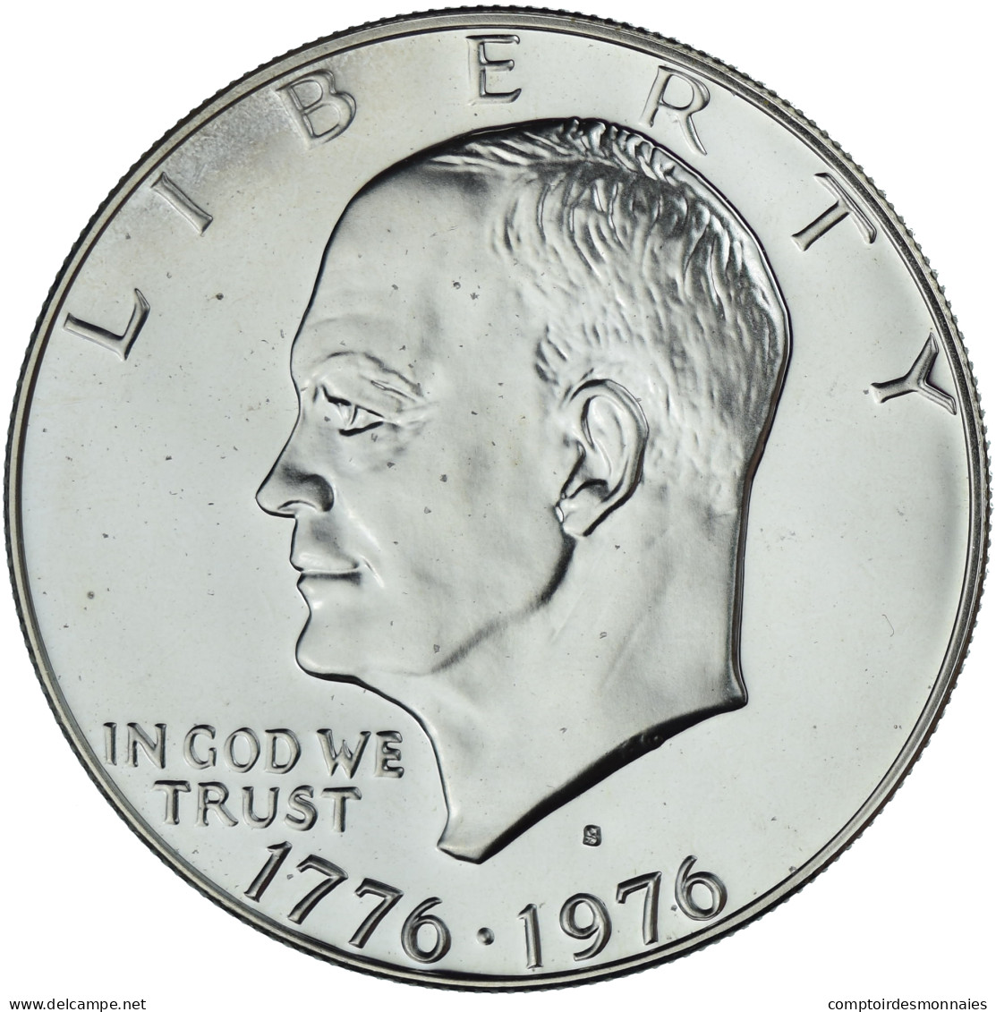 États-Unis, Dollar, Eisenhower, 1976, San Francisco, Argent, FDC, KM:206a - 1971-1978: Eisenhower