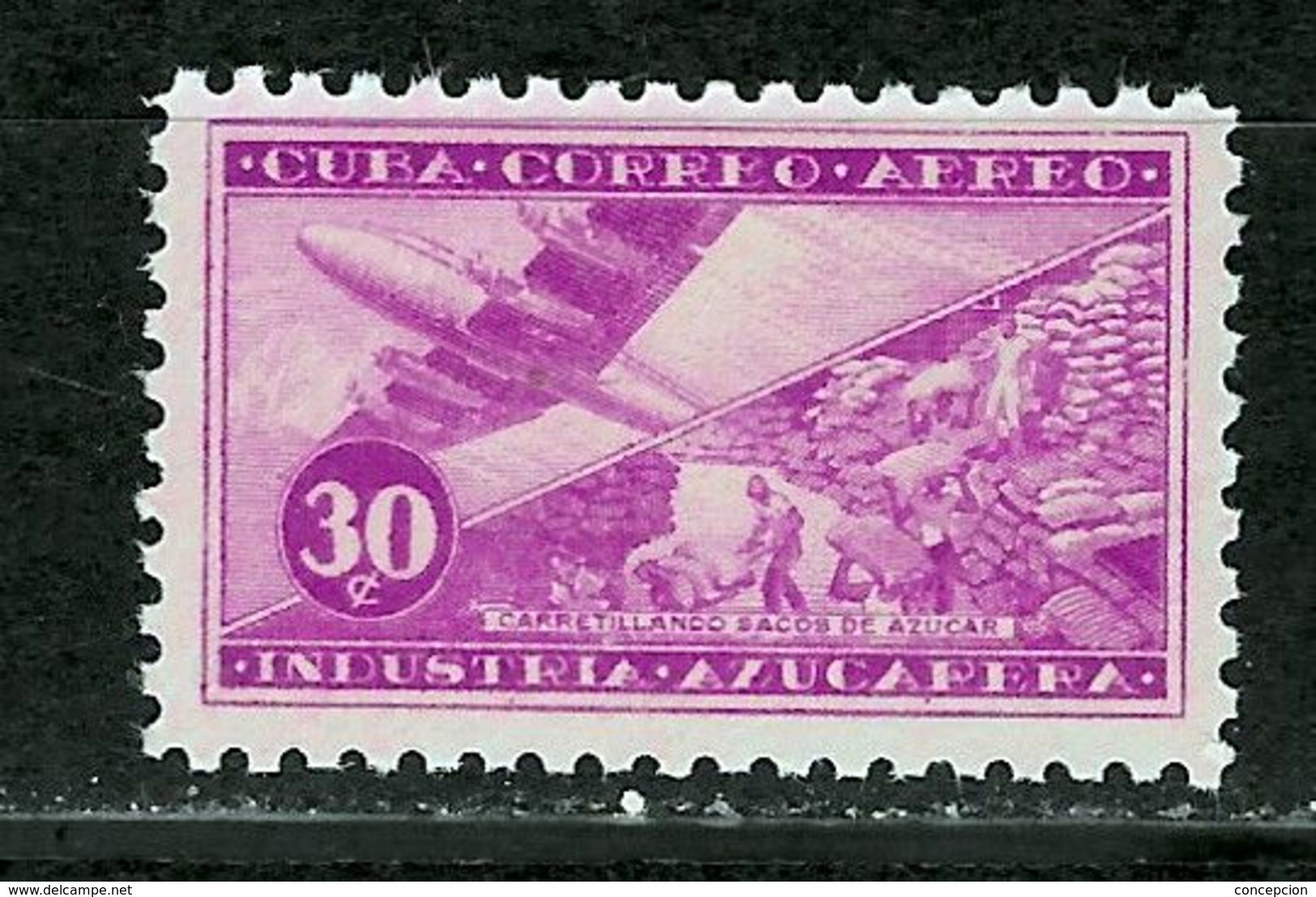 CUBA Nº AE 127 - Luchtpost