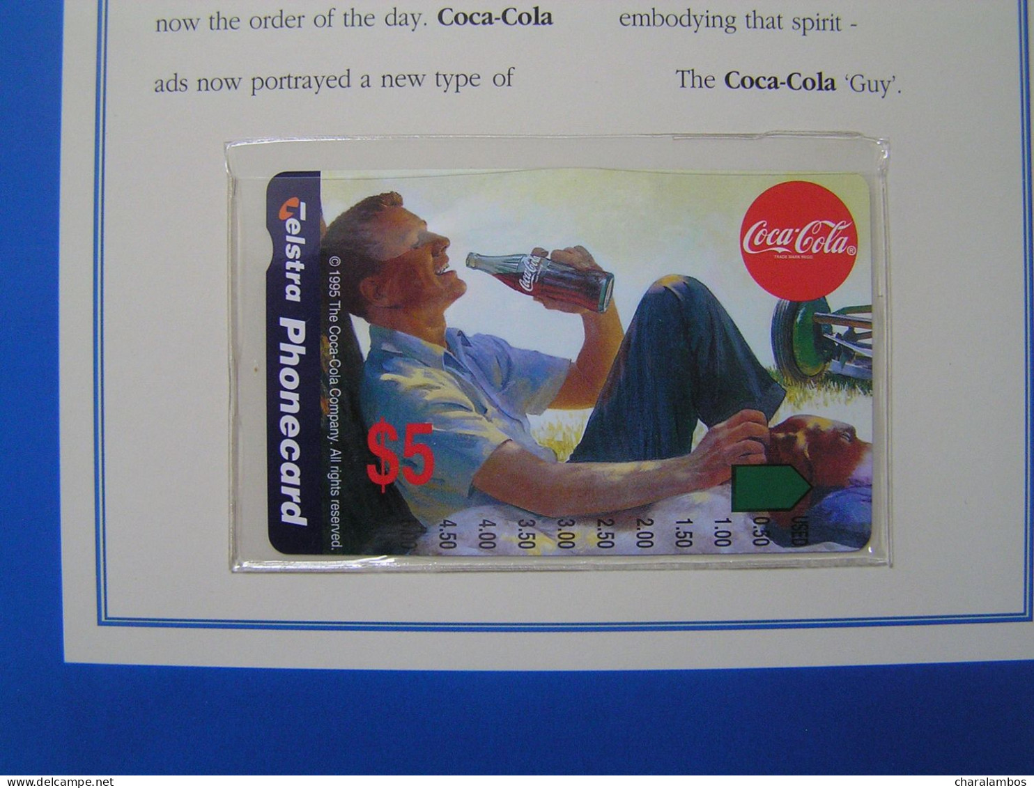 AUSTRALIA 1995 Coca Cola Guy Folder.. - Australie