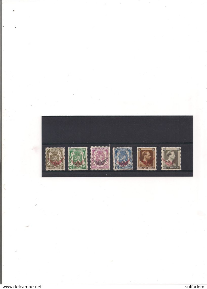 Belgique Service S 20/25 MNH (Ri) - Ungebraucht