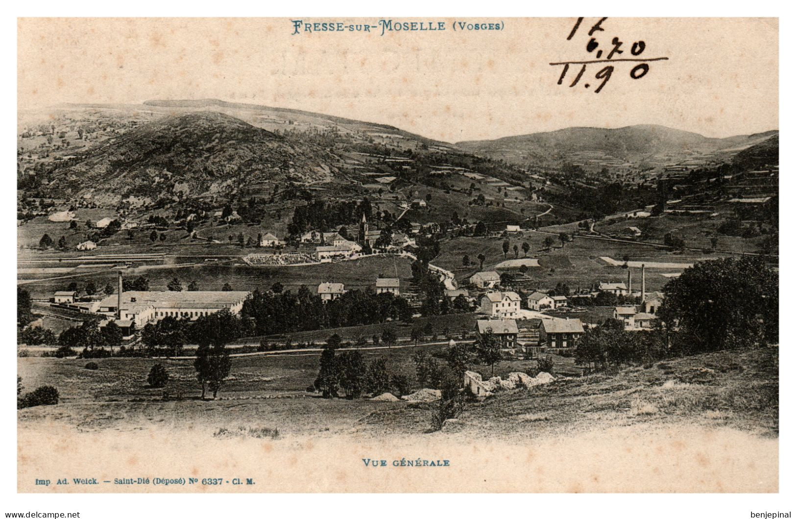 Fresse-sur-Moselle - Vue Générale - Fresse Sur Moselle