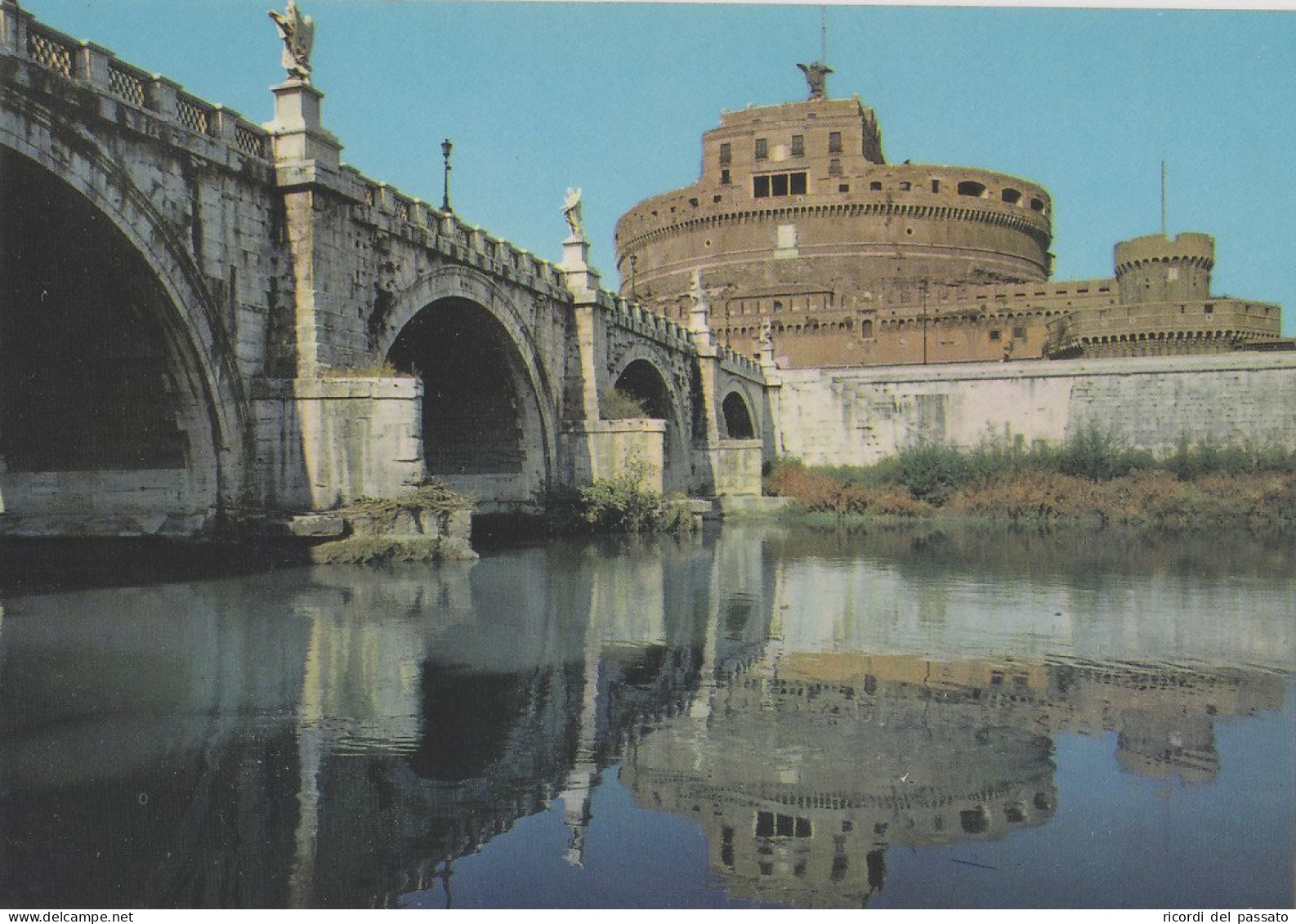 Cartolina Roma - Ponte E Castel S.angelo - Castel Sant'Angelo