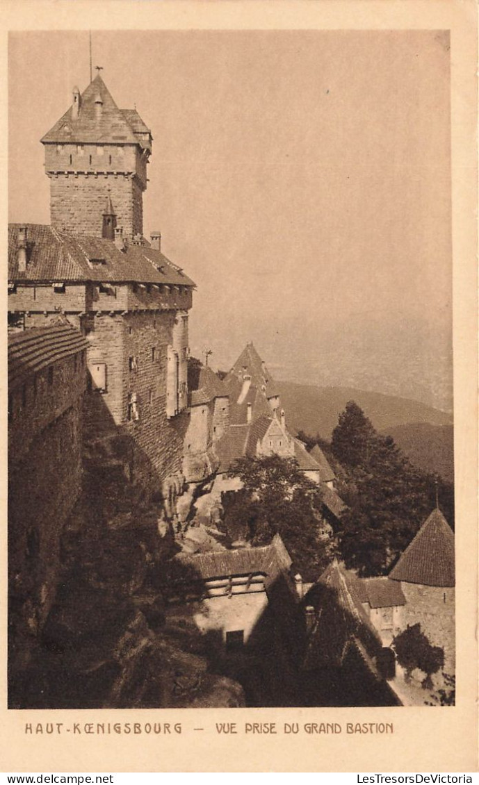 FRANCE - Haut-Koenigsbourg - Vue En Panoramique - Vue Prise  Du Grand Baston - Carte Postale Ancienne - Alsace