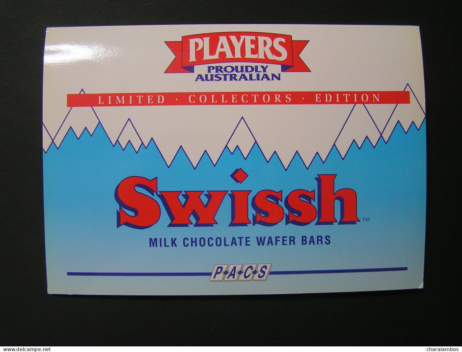 AUSTRALIA 1994 Players Swisssh  Folder.. - Australie