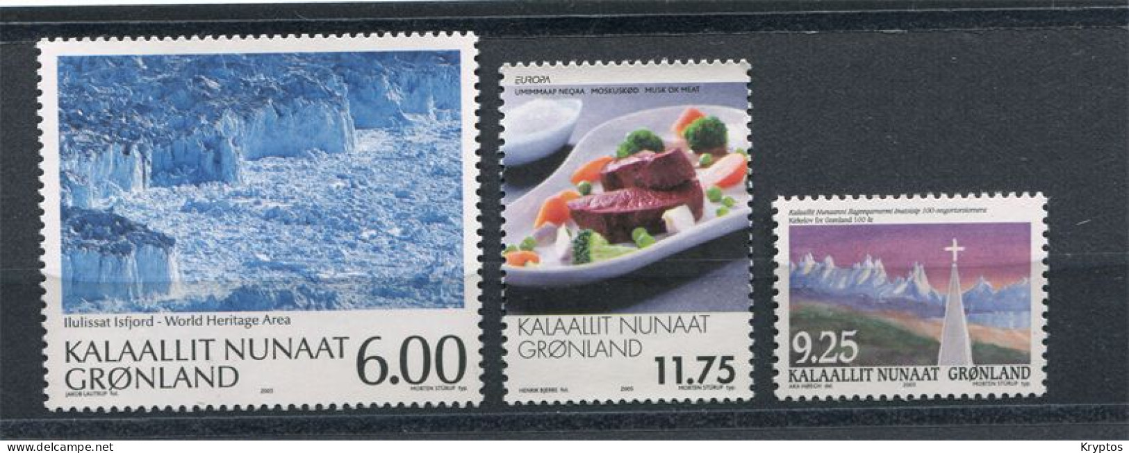 Greenland 2005. 3 Stamps. All MINT - Ungebraucht