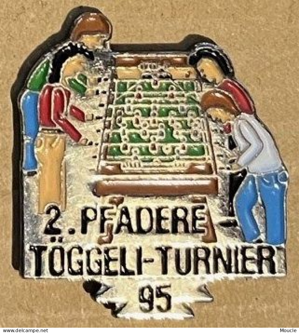 BABYFOOT - BABY FOOT - 2. PFADERE TÖGGELI - TURNIER 95 - TOURNOI 1995 - SUISSE - SCHWEIZ - SVIZZERA - SWITZERLAND - (30) - Andere & Zonder Classificatie