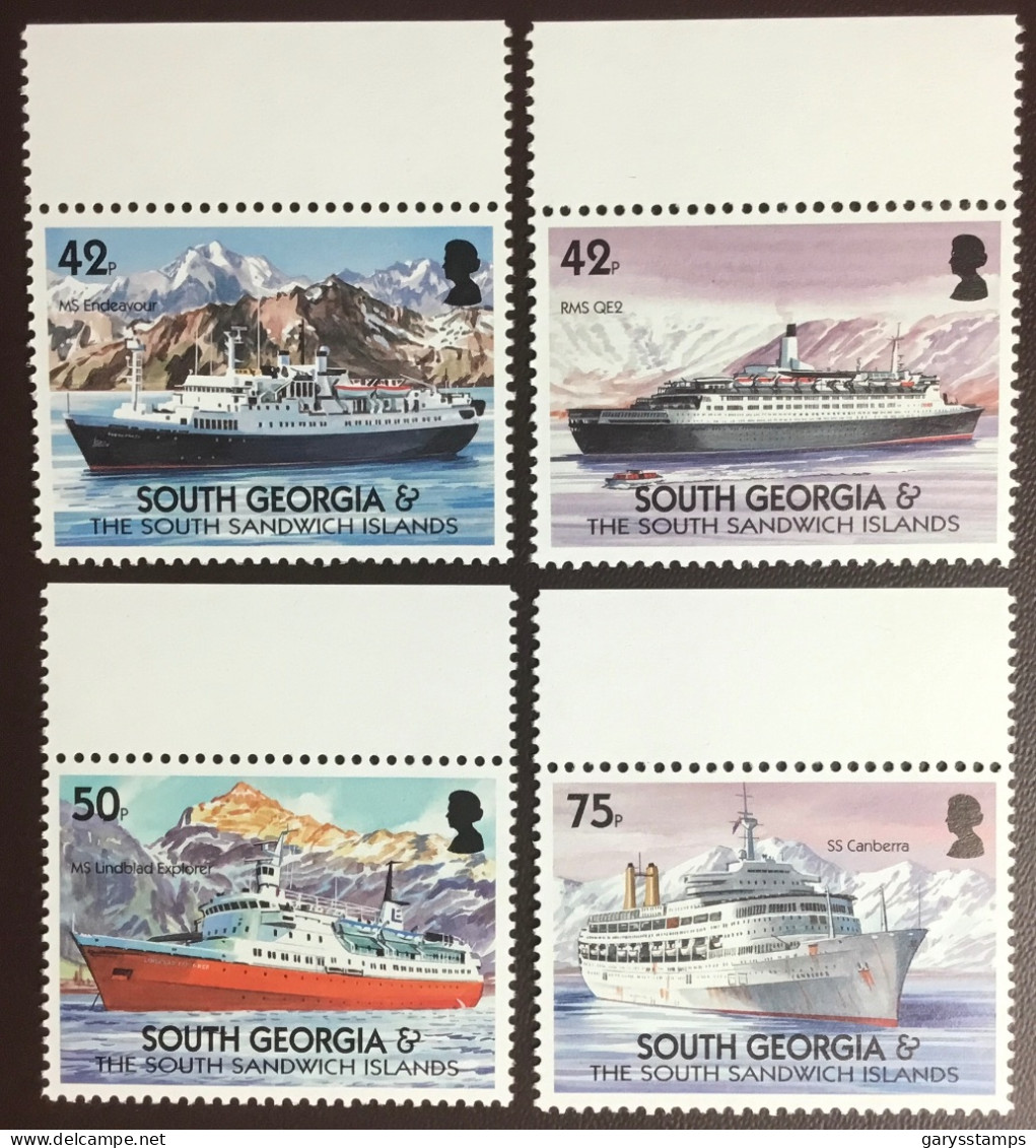 South Georgia 2004 Passenger Ships MNH - Géorgie Du Sud