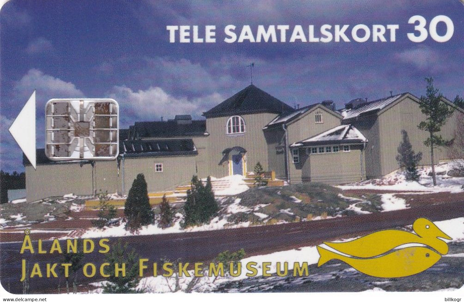 ALAND ISL. - Museum Of Hunting And Fishing Åland, Tirage 6000, 05/95, Used - Aland