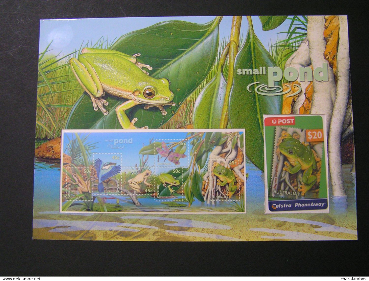 AUSTRALIA 1999 Small Pond End Stamps Folder.. - Australie