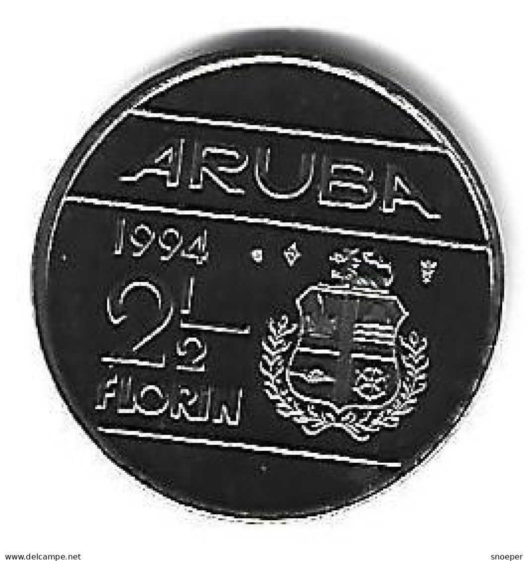*Aruba  2,50 Florin  1994 Km 6   Bu - Aruba