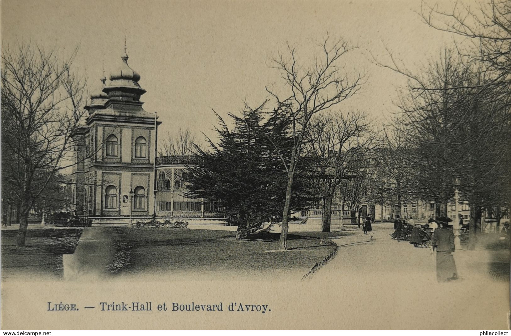 Luik - Liege // Trink Hall Et Boulevard D' Avroy Ca 1900 - Luik