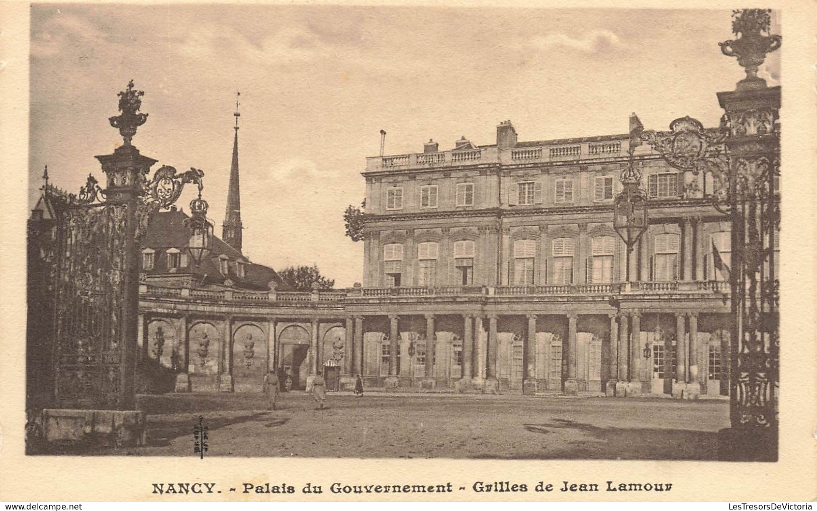 FRANCE - Nancy - Vue Générale Du Palais Du Gouvernement - Gilles De Jean Lamour ? - Carte Postale Ancienne - Nancy