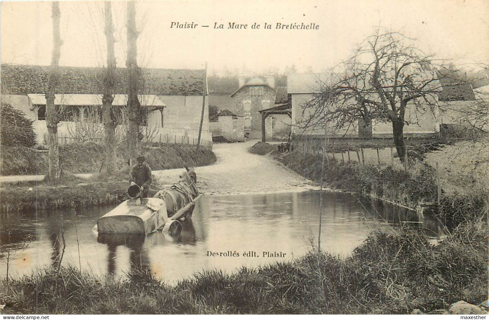 PLAISIR La Mare De La Bretéchelle - Plaisir