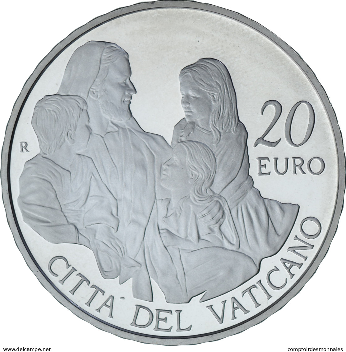 Vatican, Pape François, 20 Euro, 2015 - Anno MMXV, Rome, Proof, FDC, Argent - Vatican