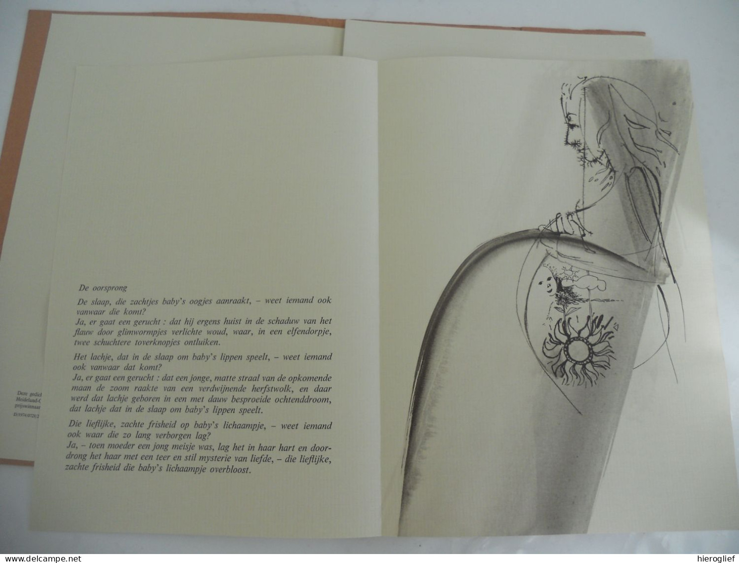 Gedichten Van RABINDRANATH TAGORE Uit De Bundel DE WASSENDE MAAN Geïllustreerd Door GERARD THIJS - CERA - Dichtung