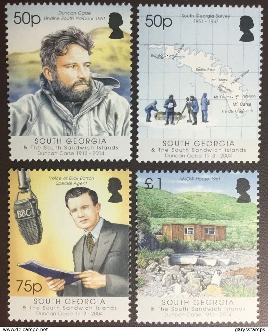 South Georgia 2005 Duncan Carse Anniversary MNH - Zuid-Georgia