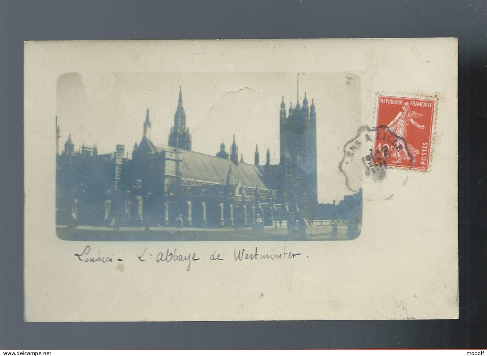 CPA - Royaume-Uni - Londres - L'Abbaye De Westminster - Circulée En 1902 - Westminster Abbey