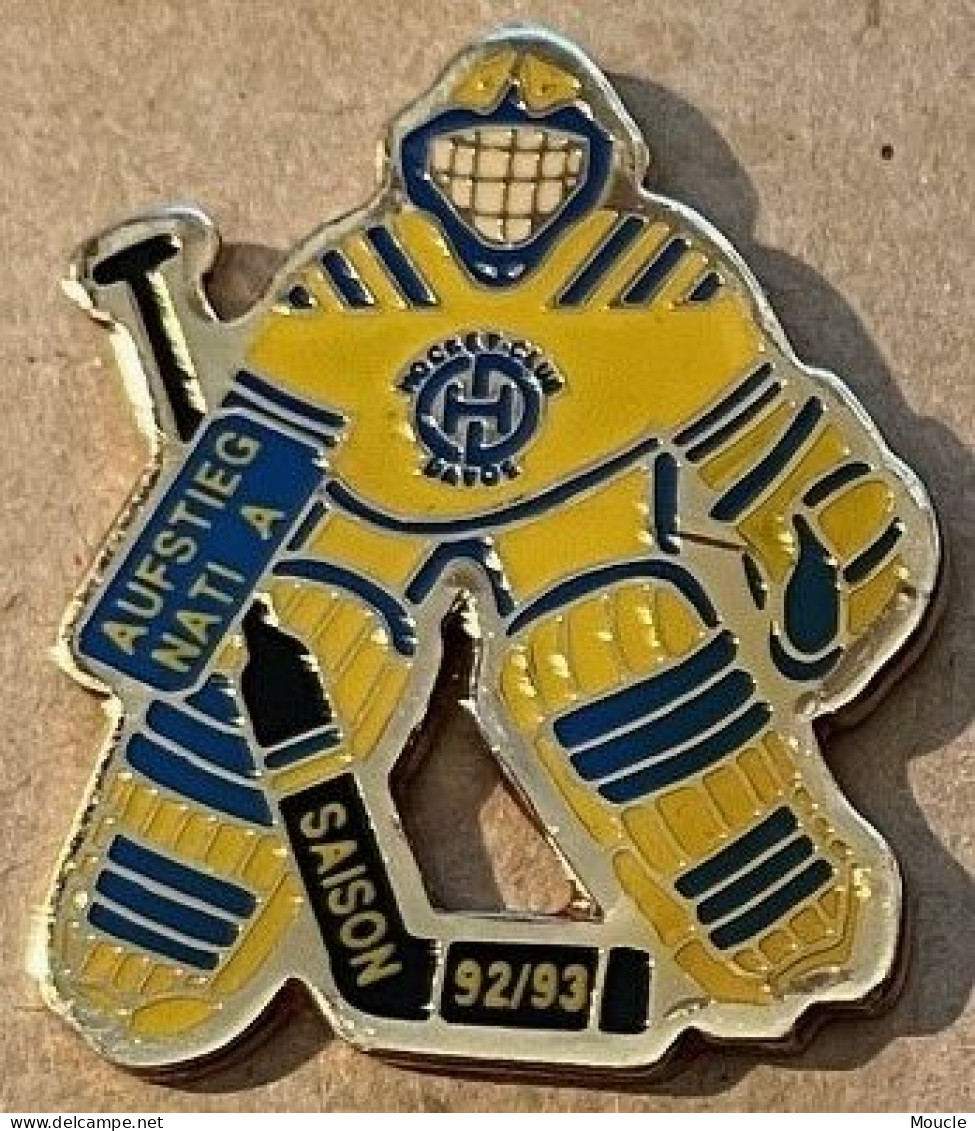 GARDIEN DU HC DAVOS - GOALIE - HOCKEY CLUB - SAISON 92/93 - ICE - SUISSE - GRISONS - AUFSTIEG NATI A - SCHWEIZ -  (32) - Invierno